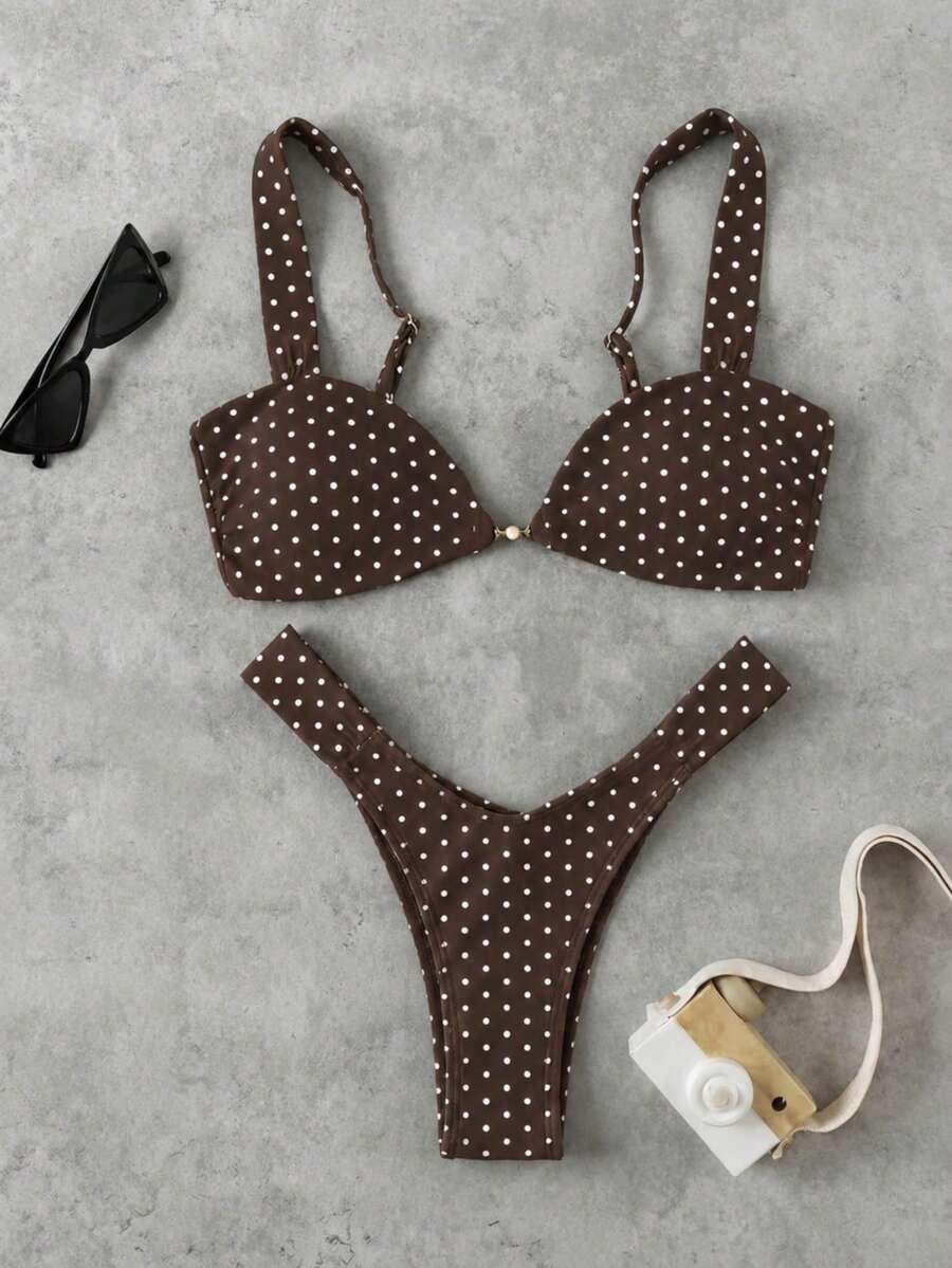 SHEIN DWUCZĘŚCIOWY STRÓJ KĄPIELOWY S09__S