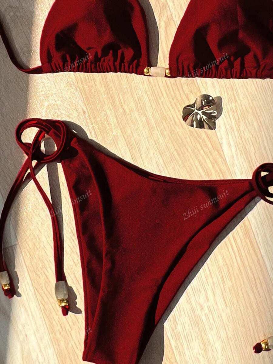 SHEIN DWUCZĘŚCIOWY STRÓJ KĄPIELOWY S09__S