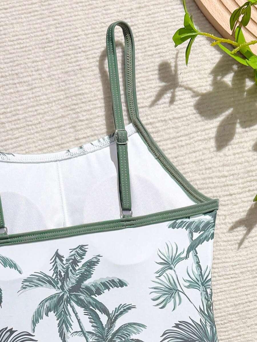 SHEIN DWUCZĘŚCIOWY STRÓJ KĄPIELOWY S09__140-146