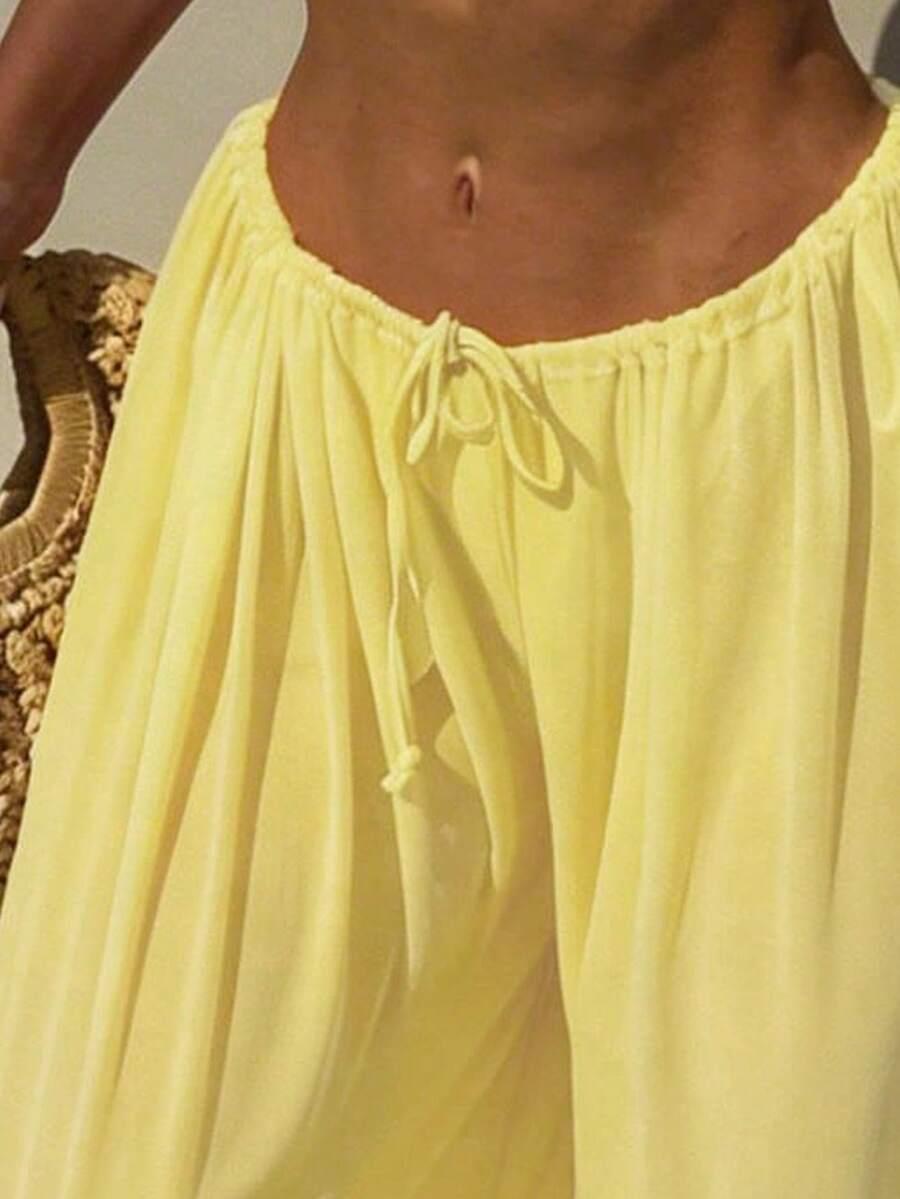 SHEIN DWUCZĘŚCIOWY STRÓJ KĄPIELOWY SPODNIE KOMPLET S09__XL