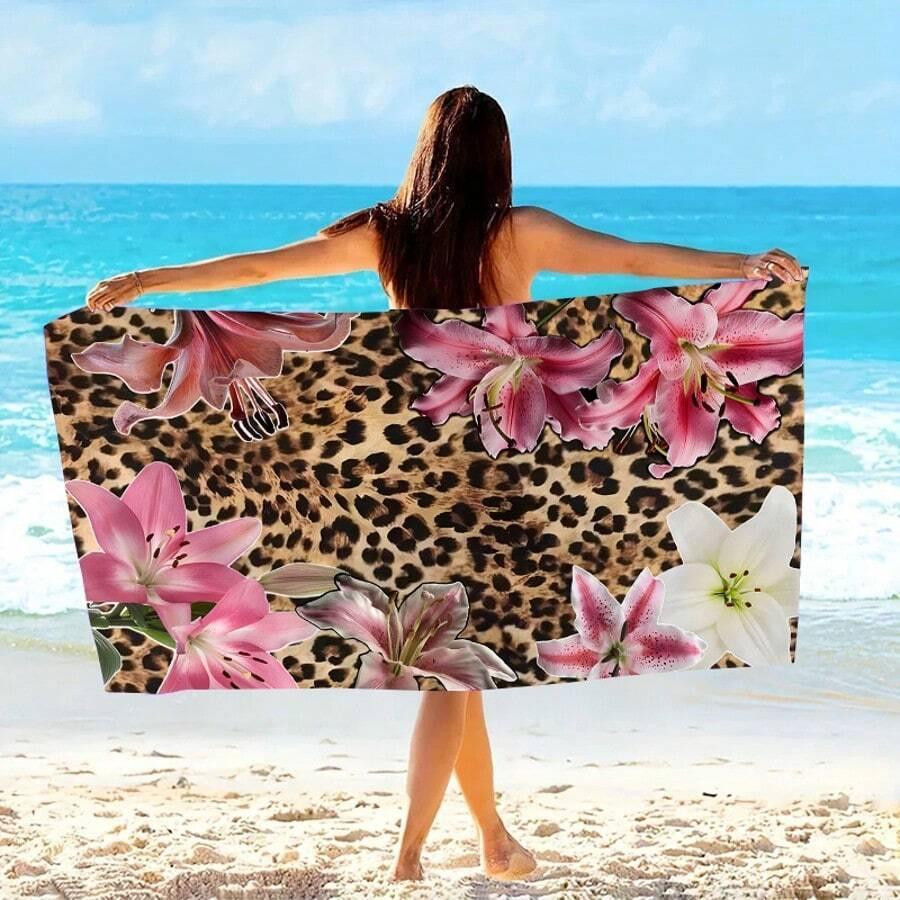 SHEIN RĘCZNIK PLAŻOWY PRINT S07__90X180CM