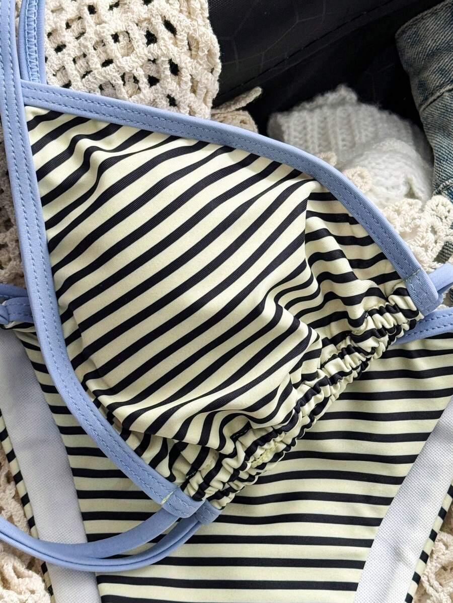 SHEIN DWUCZĘŚCIOWY STRÓJ KĄPIELOWY S09__S