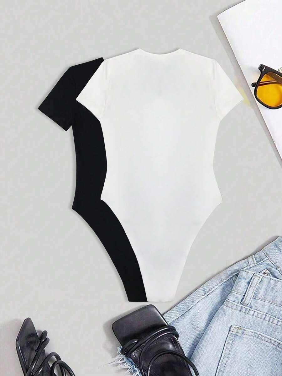 SHEIN BODY KRÓTKI RĘKAW 2-PACK S06__L