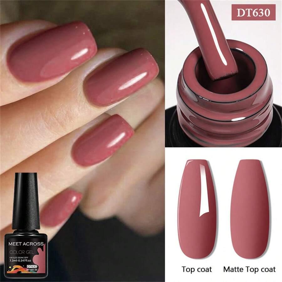 SHEIN ZESTAW LAKIERÓW DO PAZNOKCI S07__8ML