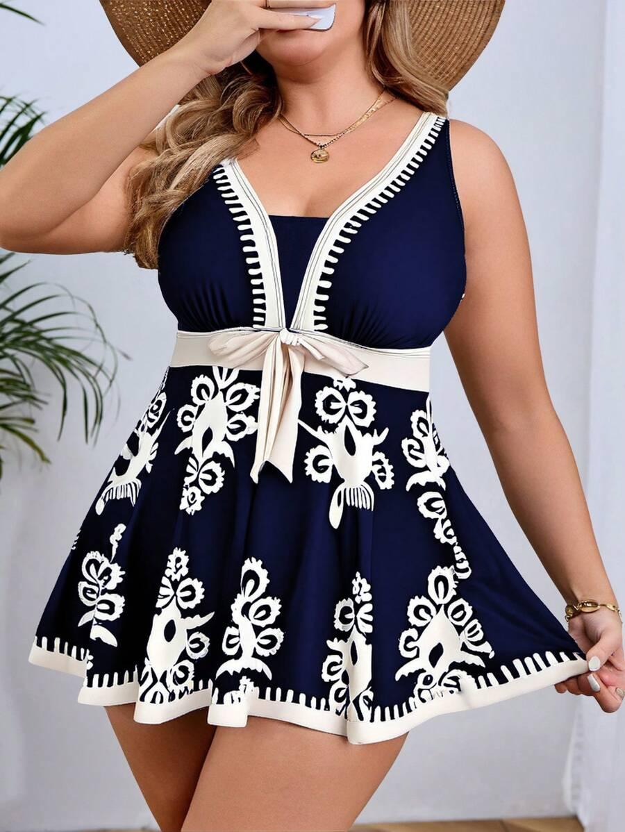 SHEIN DWUCZĘŚCIOWY STRÓJ KĄPIELOWY S09__50