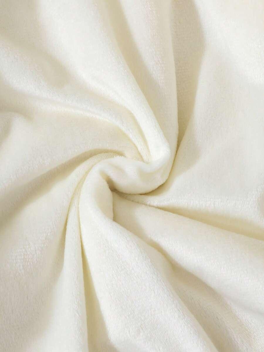 SHEIN BIAŁA BLUZA CZAPKA KOMPLET S06__104-110