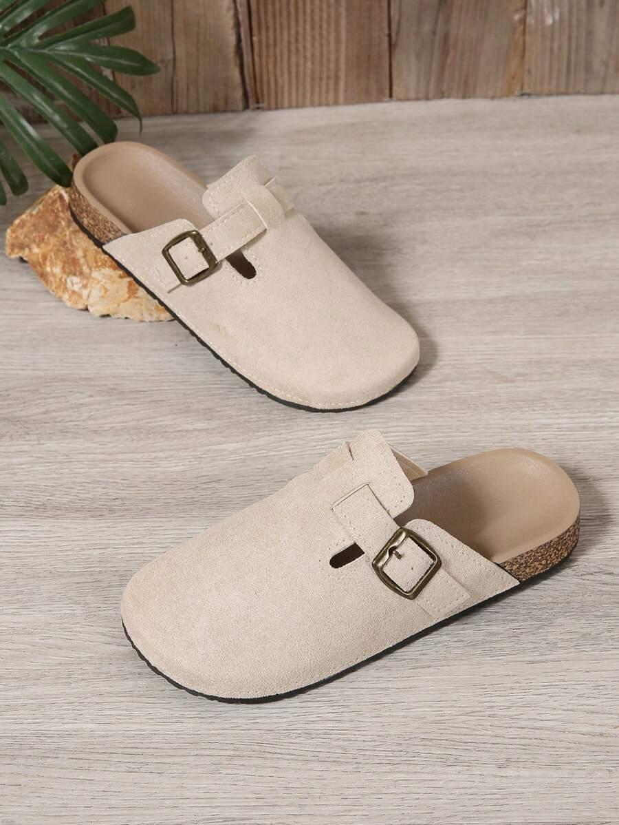 SHEIN BEŻOWE KLAPKI CASUAL S06__39,5