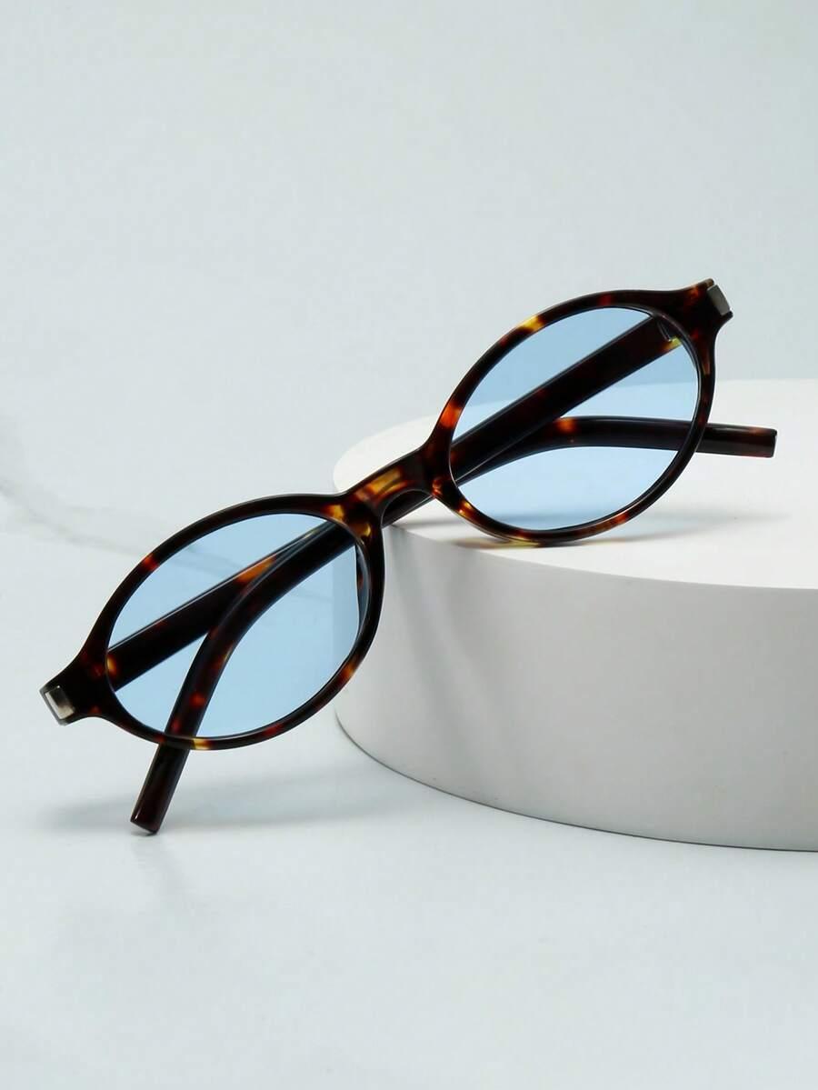 SHEIN OKULARY PRZECIWSŁONECZNE ANIMAL PRINT S07