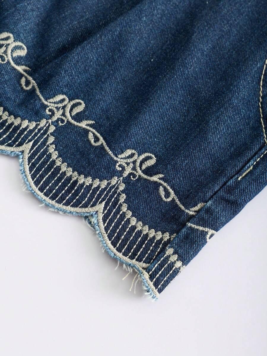 GLOWEVE NIEBIESKIE SPODENKI JEANSOWE S06__M