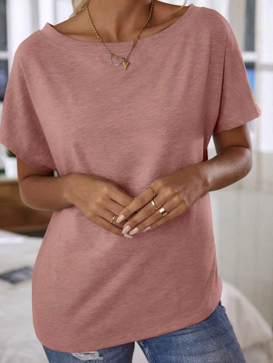SHEIN BLUZKA KRÓTKI RĘKAW S06__XS