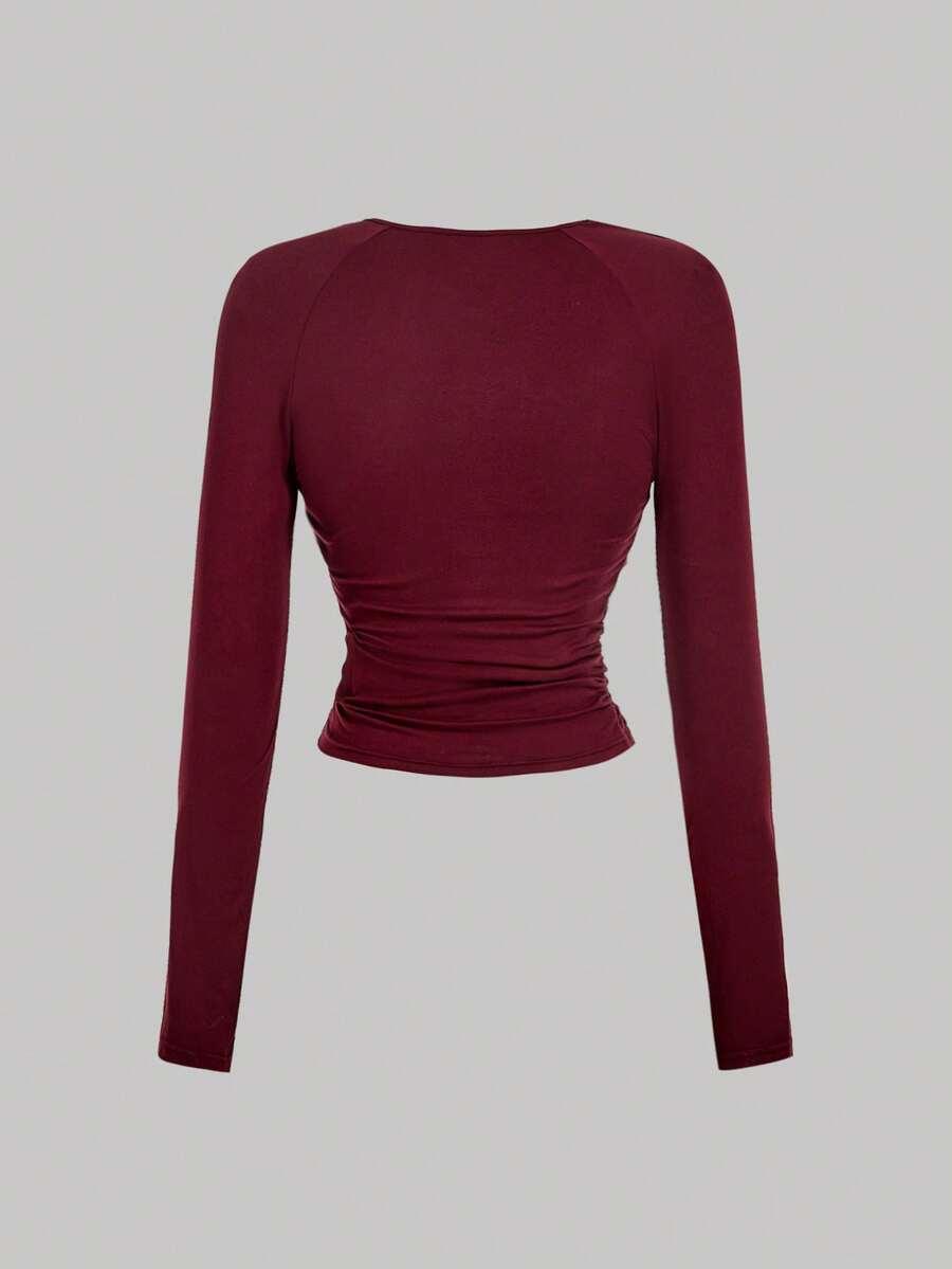 SHEIN BLUZKA DŁUGI RĘKAW 2-PACK S06__M