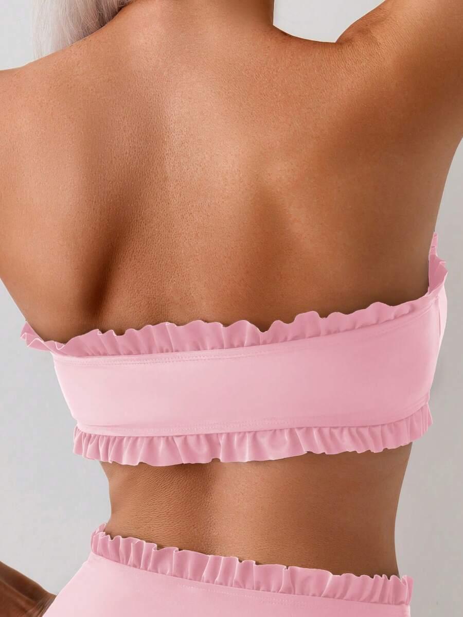 SHEIN DWUCZĘŚCIOWY STRÓJ KĄPIELOWY S09__S