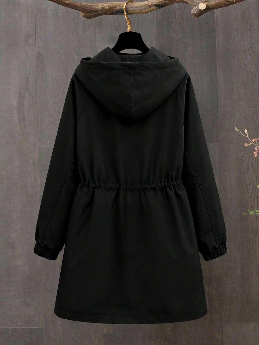 SHEIN CZARNA KURTKA KAPTUR W01__46
