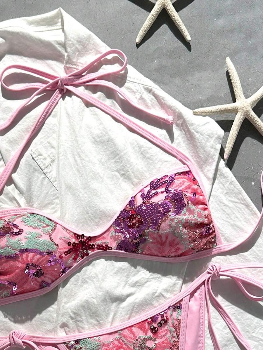 SHEIN DÓŁ OD BIKINI S09__M