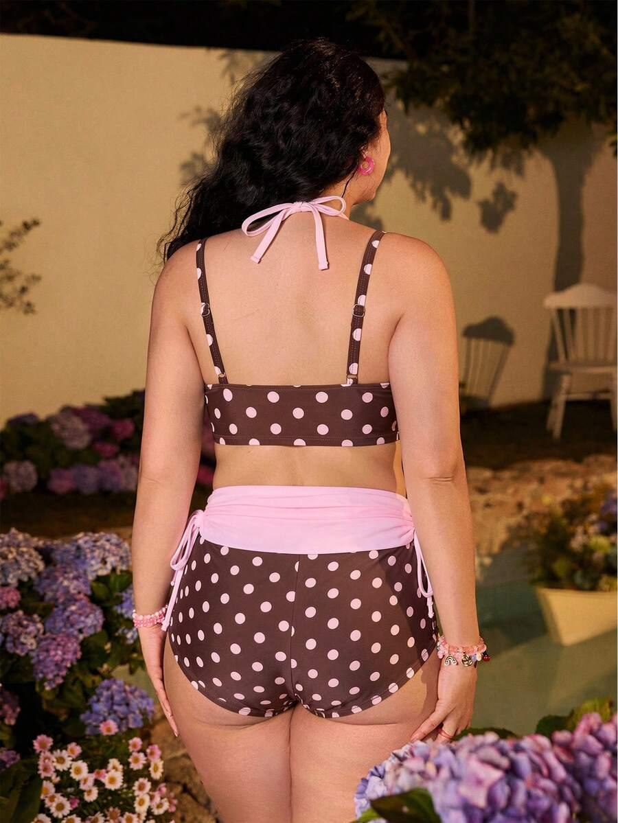 SWIM MOD DWUCZĘŚCIOWY STRÓJ KĄPIELOWY GROSZKI S09__50