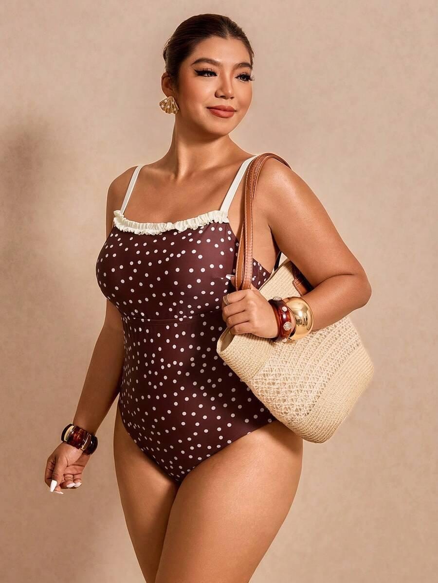 SHEIN JEDNOCZĘŚCIOWY STRÓJ KĄPIELOWY S09__46