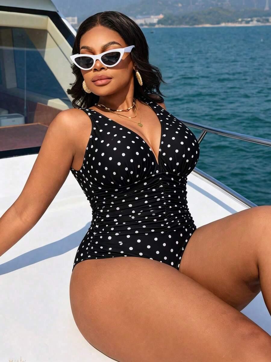 SHEIN JEDNOCZĘŚCIOWY STRÓJ KĄPIELOWY S09__48