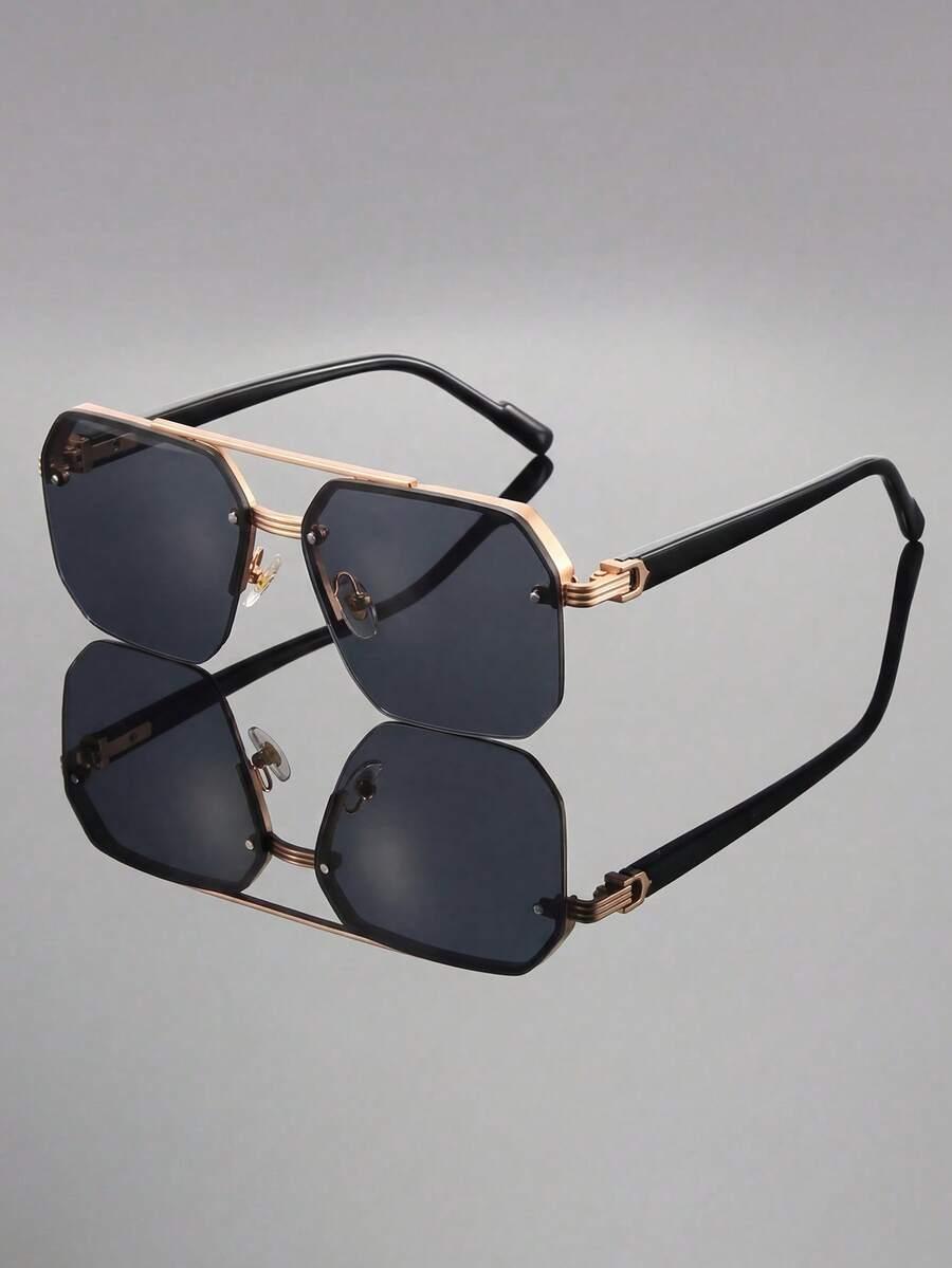 SHEIN CZARNE OKULARY PRZECIWSŁONECZNE S07