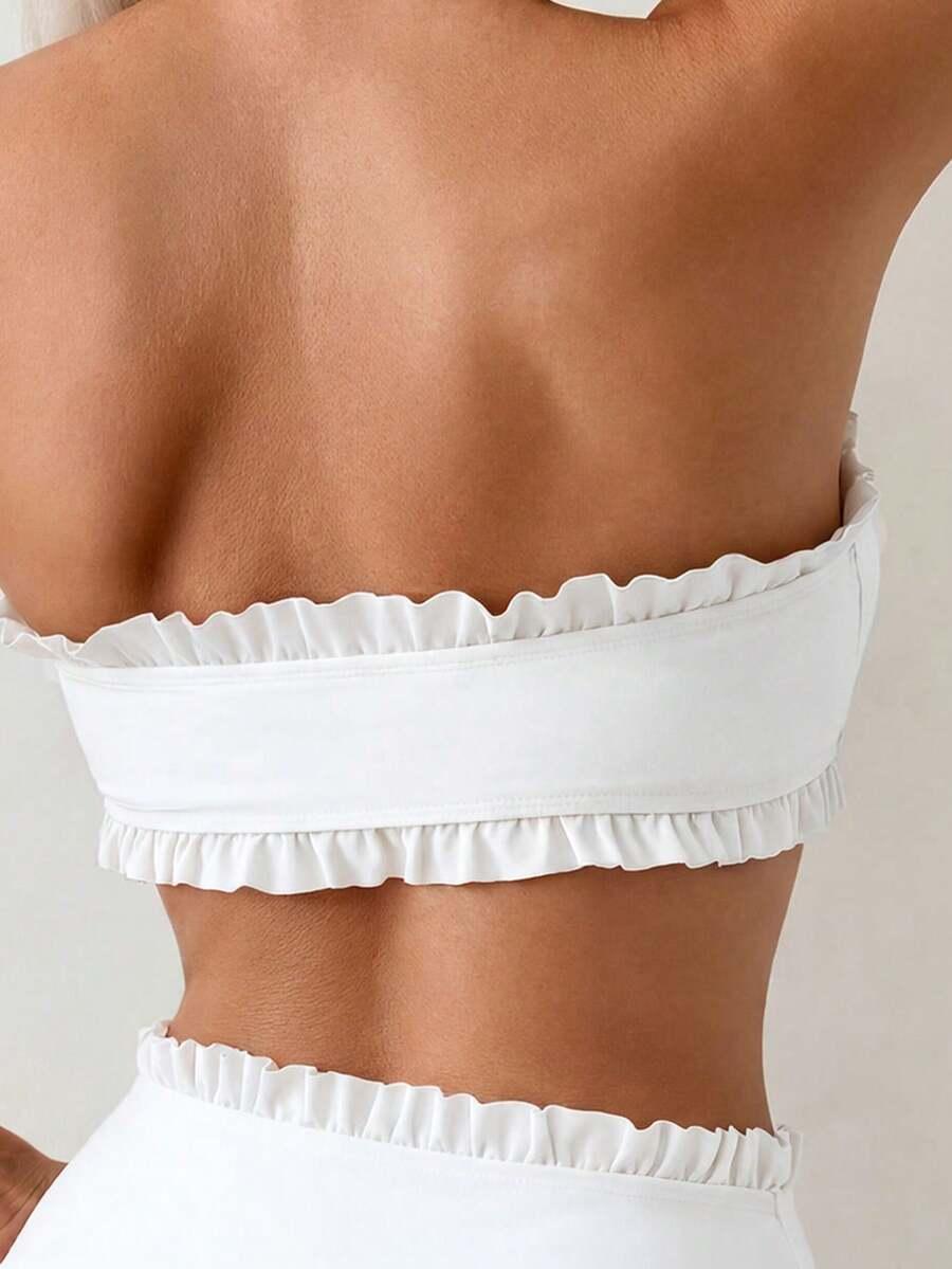 SHEIN DWUCZĘŚCIOWY STRÓJ KĄPIELOWY S09__M