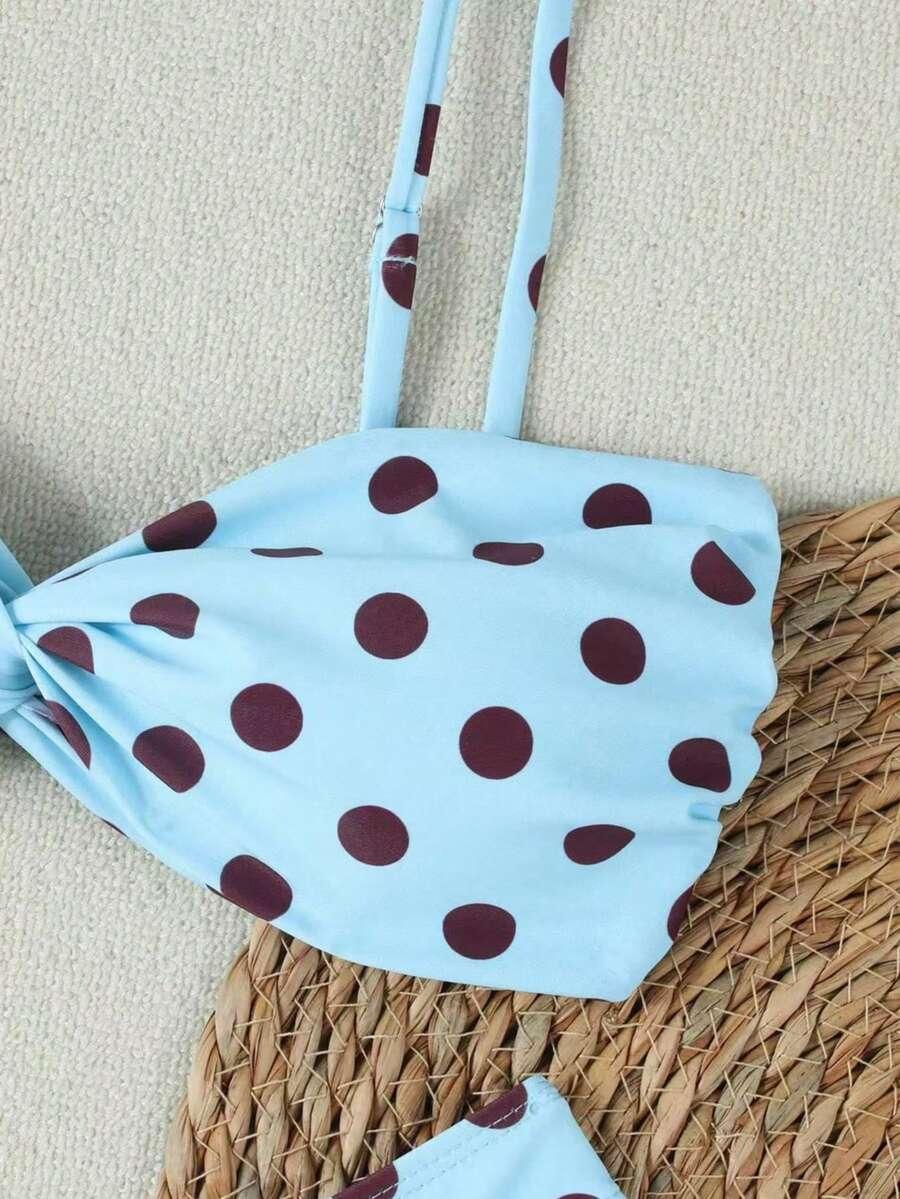 SHEIN DWUCZĘŚCIOWY STRÓJ KĄPIELOWY S09__L