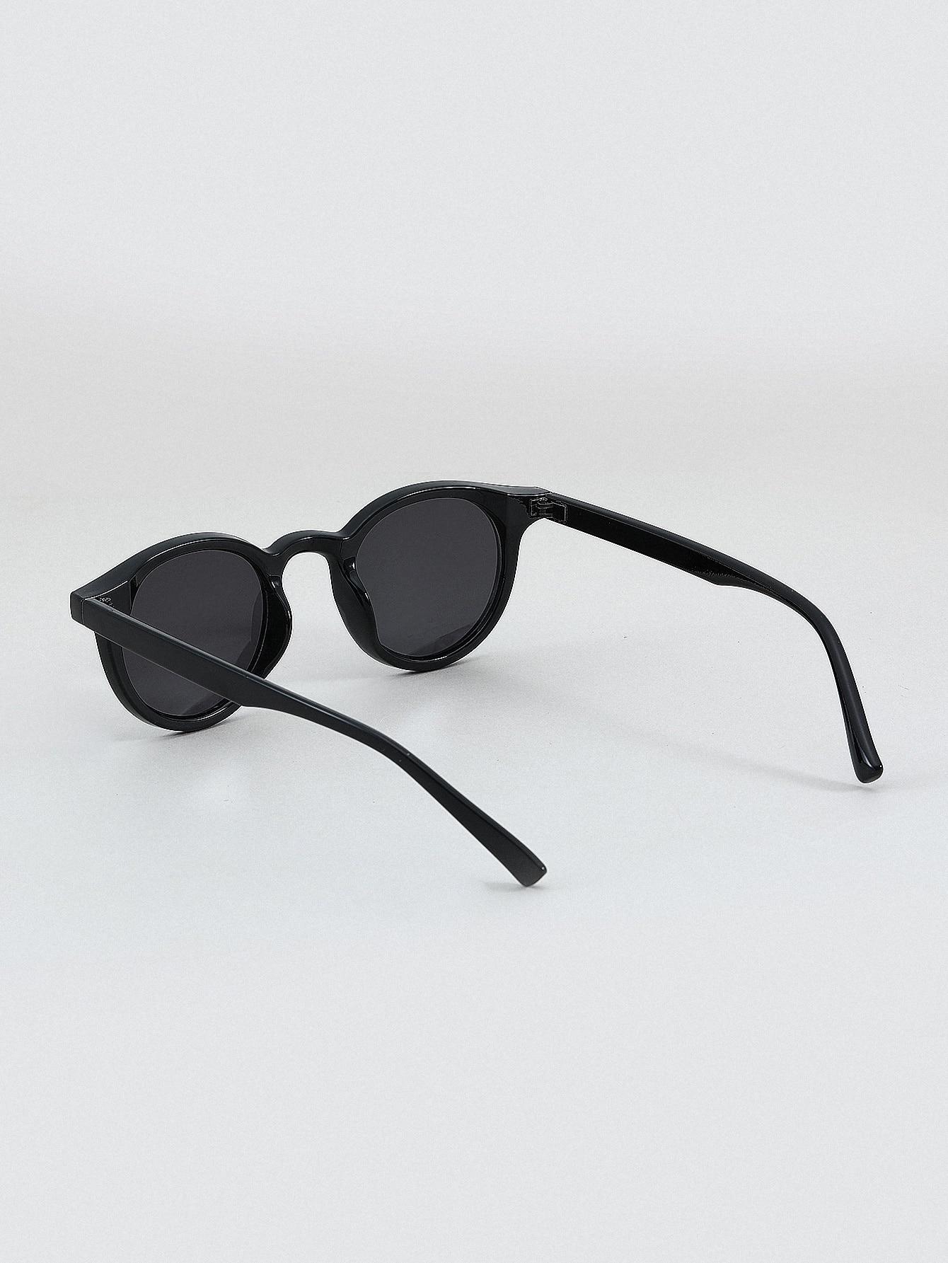 SHEIN CZARNE OKULARY PRZECIWSŁONECZNE S07