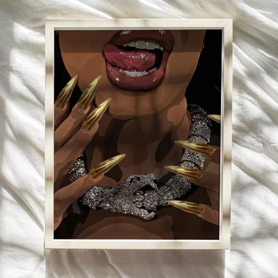 SHEIN PLAKAT NA PŁÓTNIE WZÓR S07__50X70CM