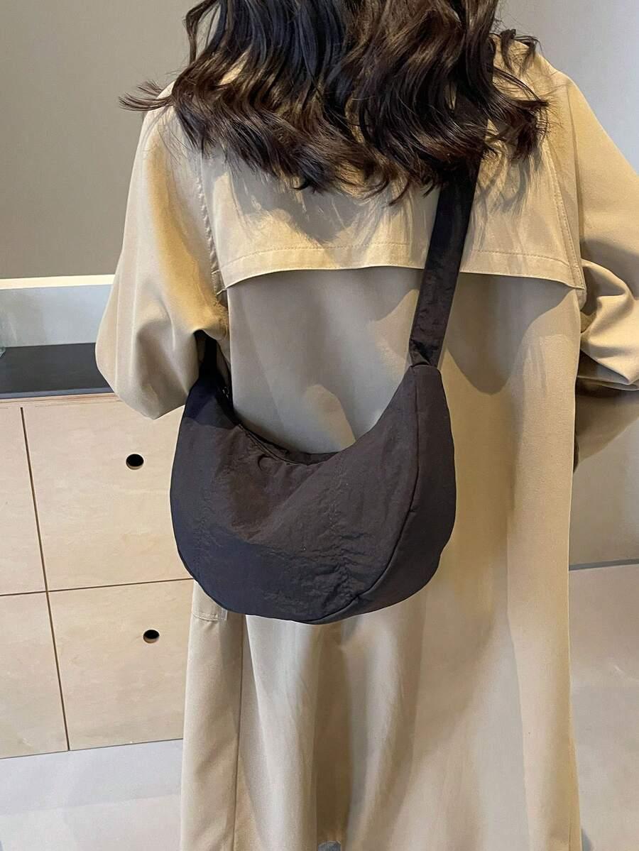 SHEIN CZARNA TORBA ZAMEK S07__19X31