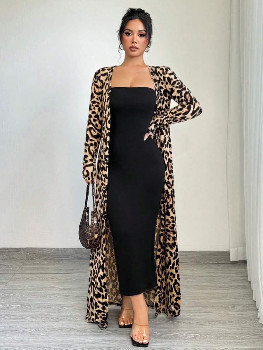 SHEIN SUKIENKA NARZUTA KOMPLET S09__L