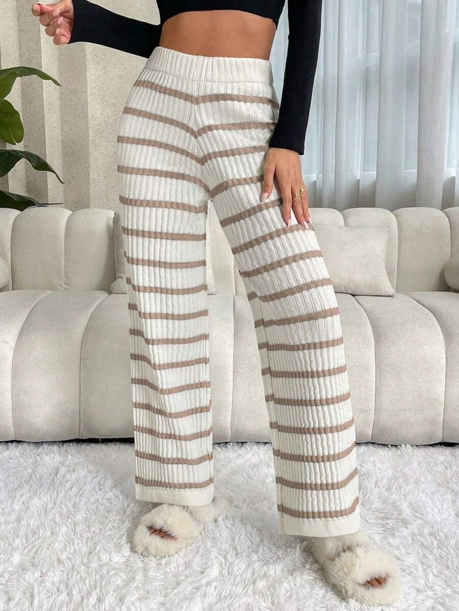SHEIN SPODNIE W PASKI S06__XL