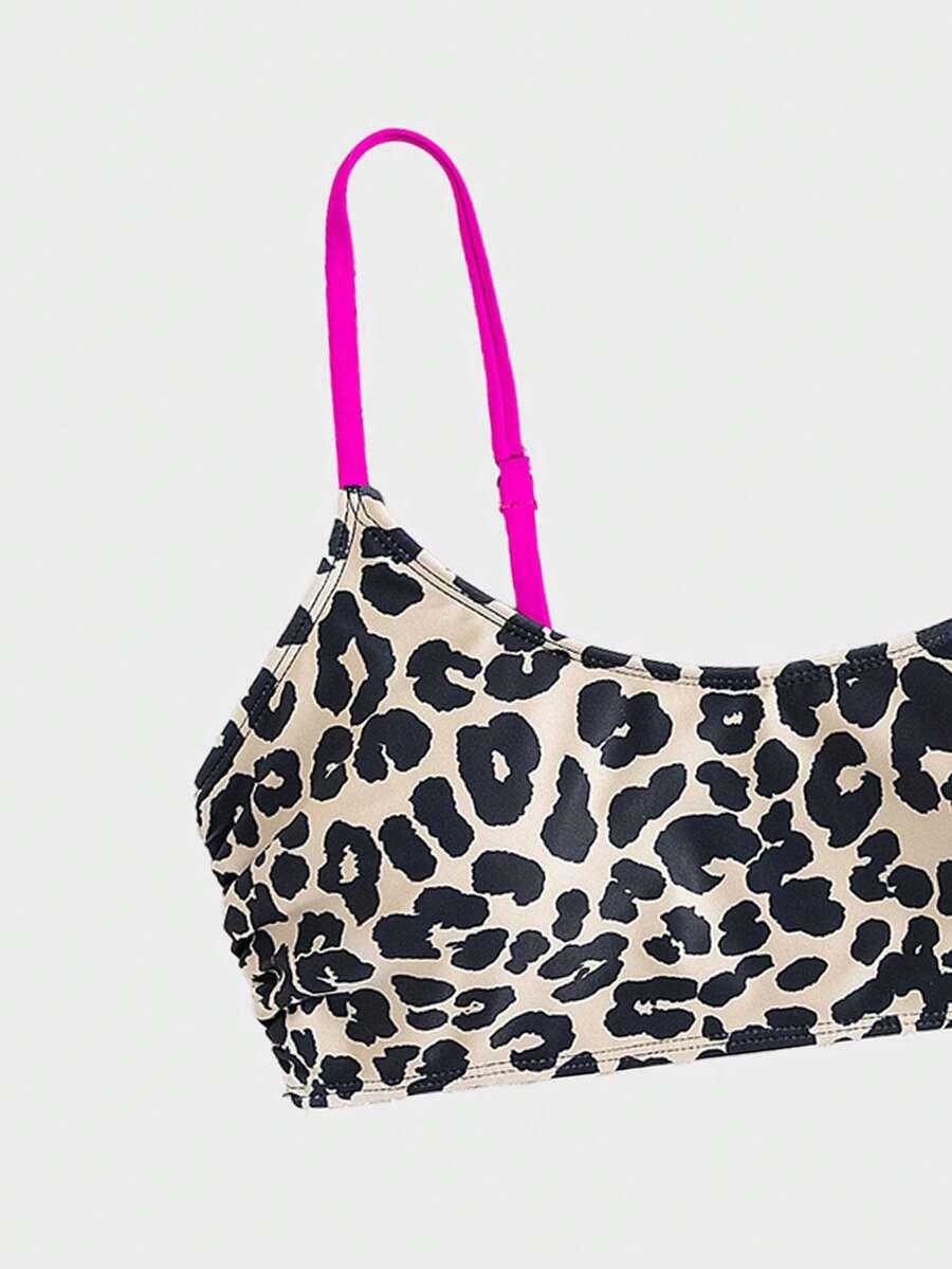 SWIM VCAY DWUCZĘŚCIOWY STRÓJ KĄPIELOWY ANIMAL PRINT S09__M