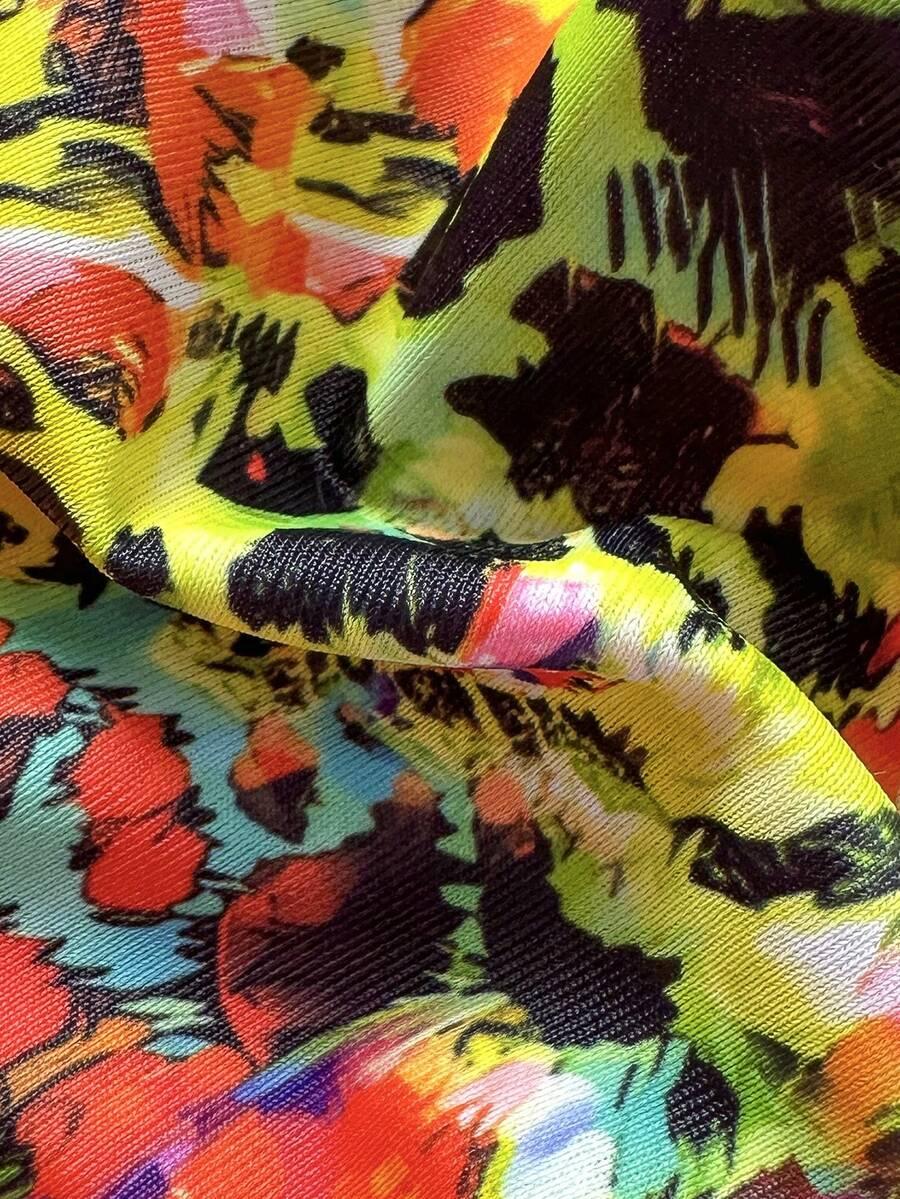 SHEIN DWUCZĘŚCIOWY STRÓJ KĄPIELOWY WZÓR S09__M