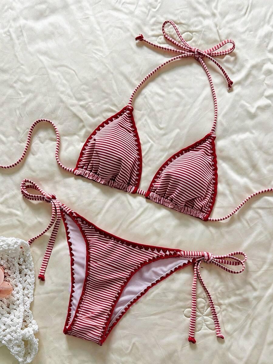 SHEIN DWUCZĘŚCIOWY STRÓJ KĄPIELOWY S09__S