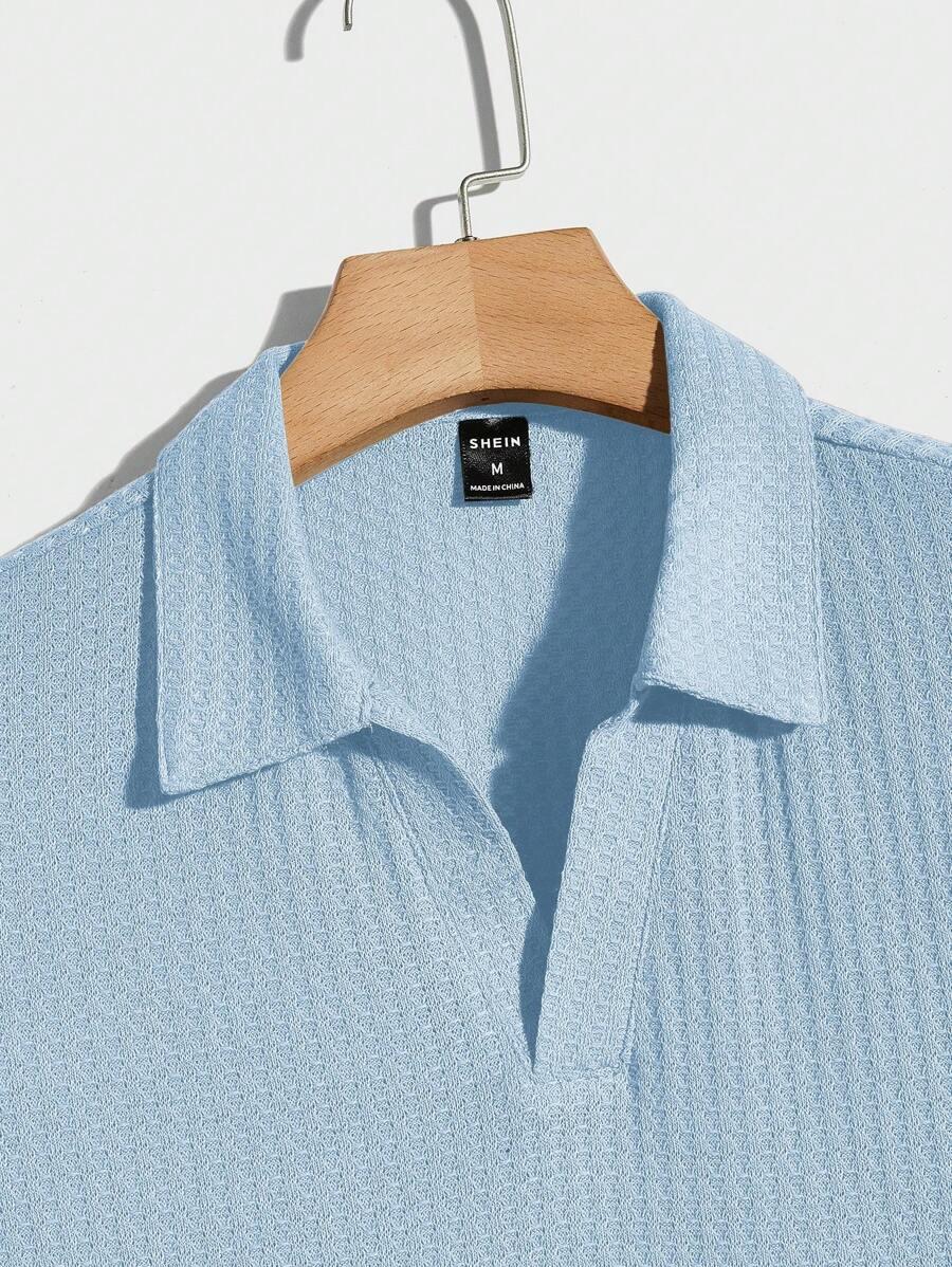 MANFINITY NIEBIESKA KOSZULKA POLO S06__M