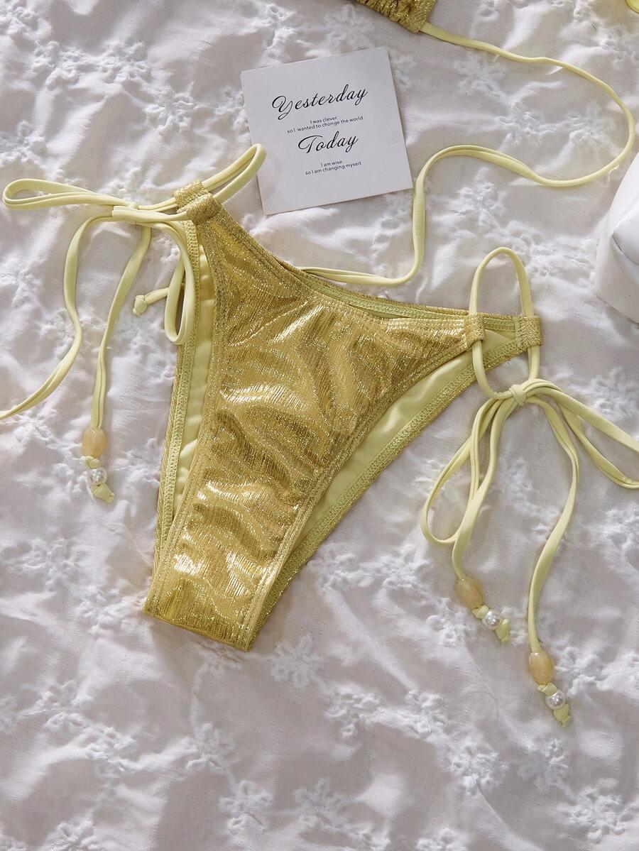 SHEIN DWUCZĘŚCIOWY STRÓJ KĄPIELOWY S09__XS