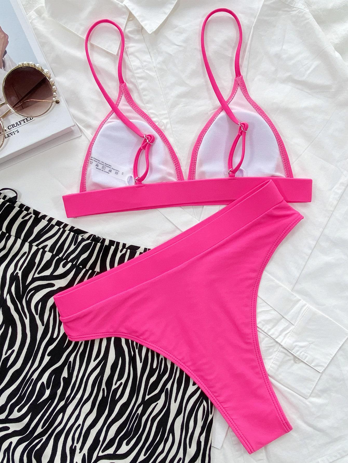 SHEIN DWUCZĘŚCIOWY STRÓJ KĄPIELOWY S09__S
