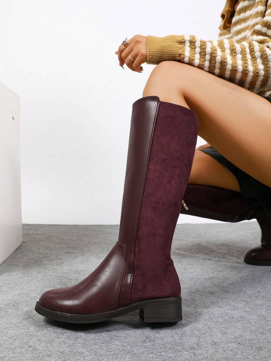 SHEIN BORDOWE KOZAKI ZAMEK W01__40,5