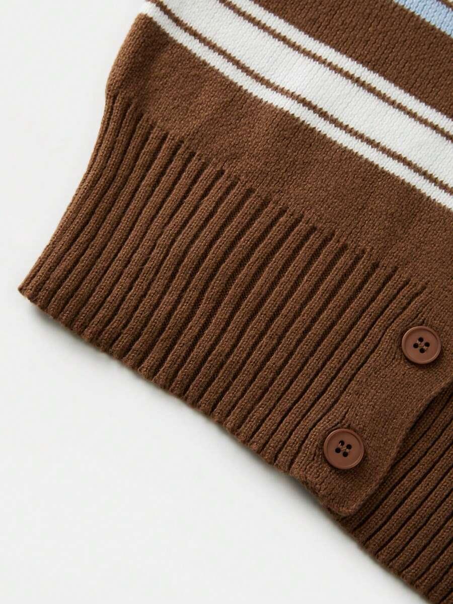 SHEIN SWETER PASKI GUZIKI S06__S