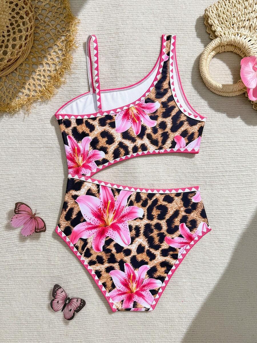 SHEIN JEDNOCZĘŚCIOWY STRÓJ KĄPIELOWY S09__146/152