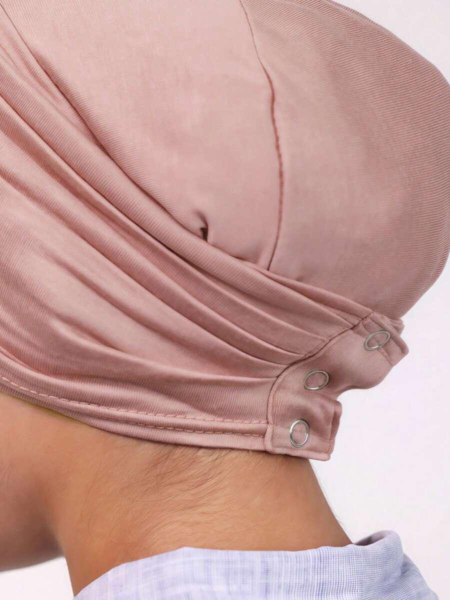 SHEIN BRĄZOWA CHUSTA NA GŁOWĘ S07