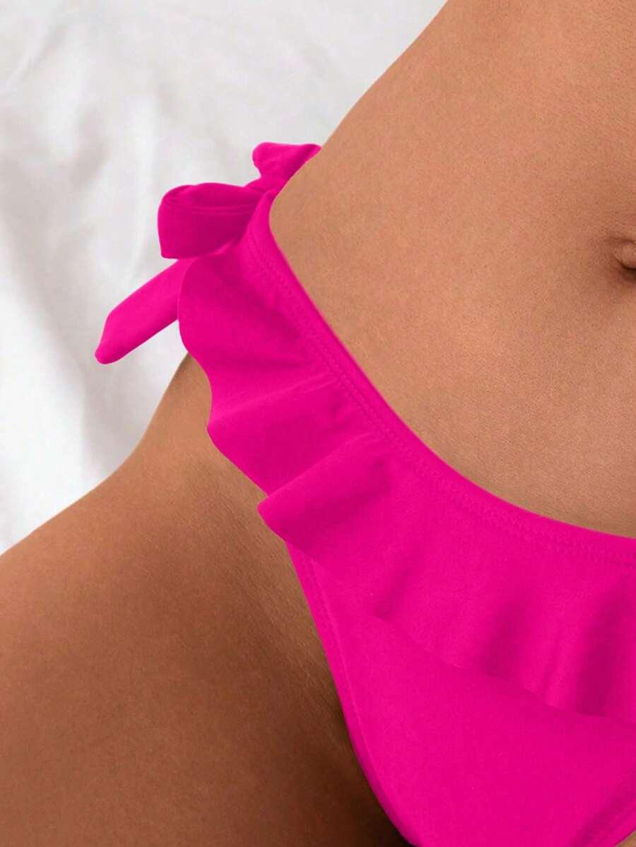SWIM BASICS RÓŻOWY DÓŁ OD BIKINI S09__M
