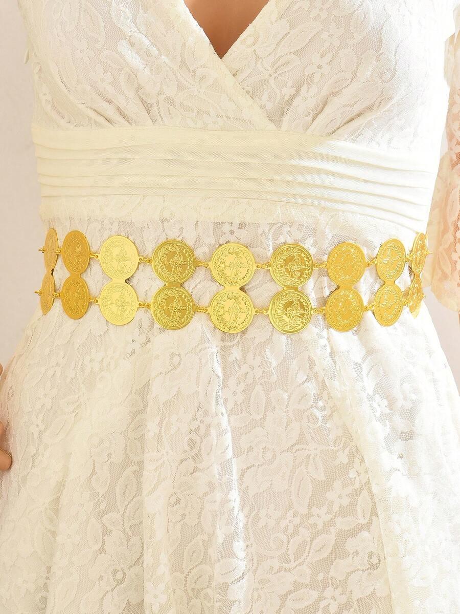 SHEIN ZŁOTY PASEK ŁAŃCUCH S07__112