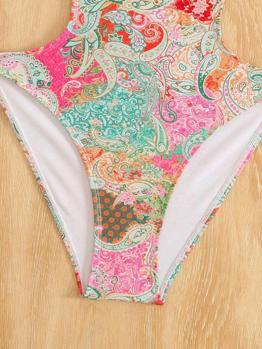 SWIM VCAY JEDNOCZĘŚCIOWY STRÓJ KĄPIELOWY PRINT S09__L