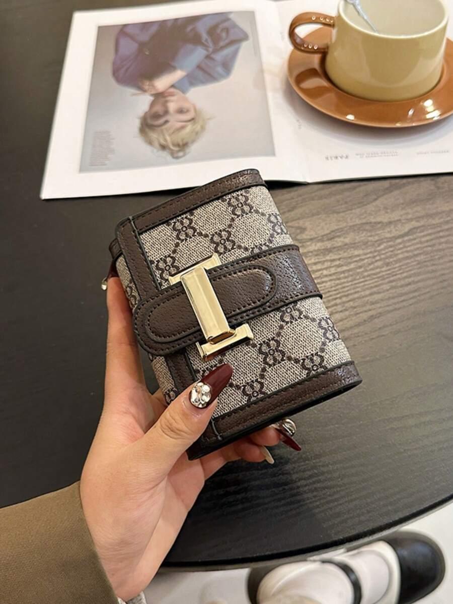 SHEIN PORTFEL SKŁADANY WZÓR S07__12X10