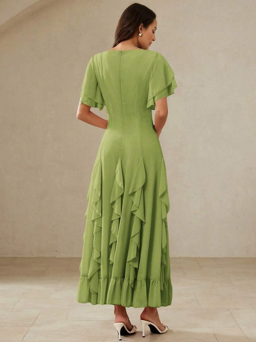 AVELORIA ZIELONA SUKIENKA MAXI S06__XL