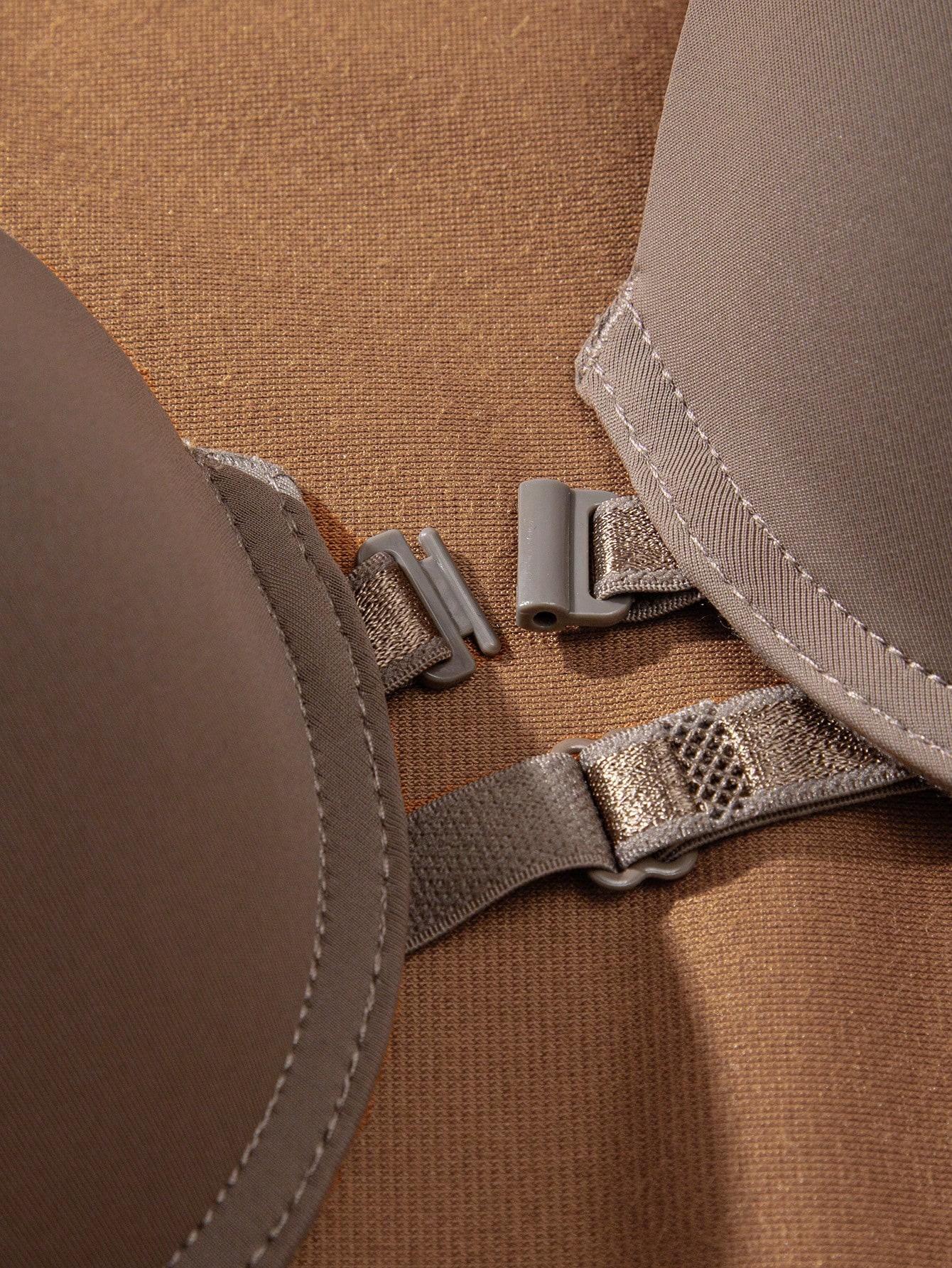 DESIRESCULPT BRĄZOWY BIUSTONOSZ PUSH-UP S06__75D