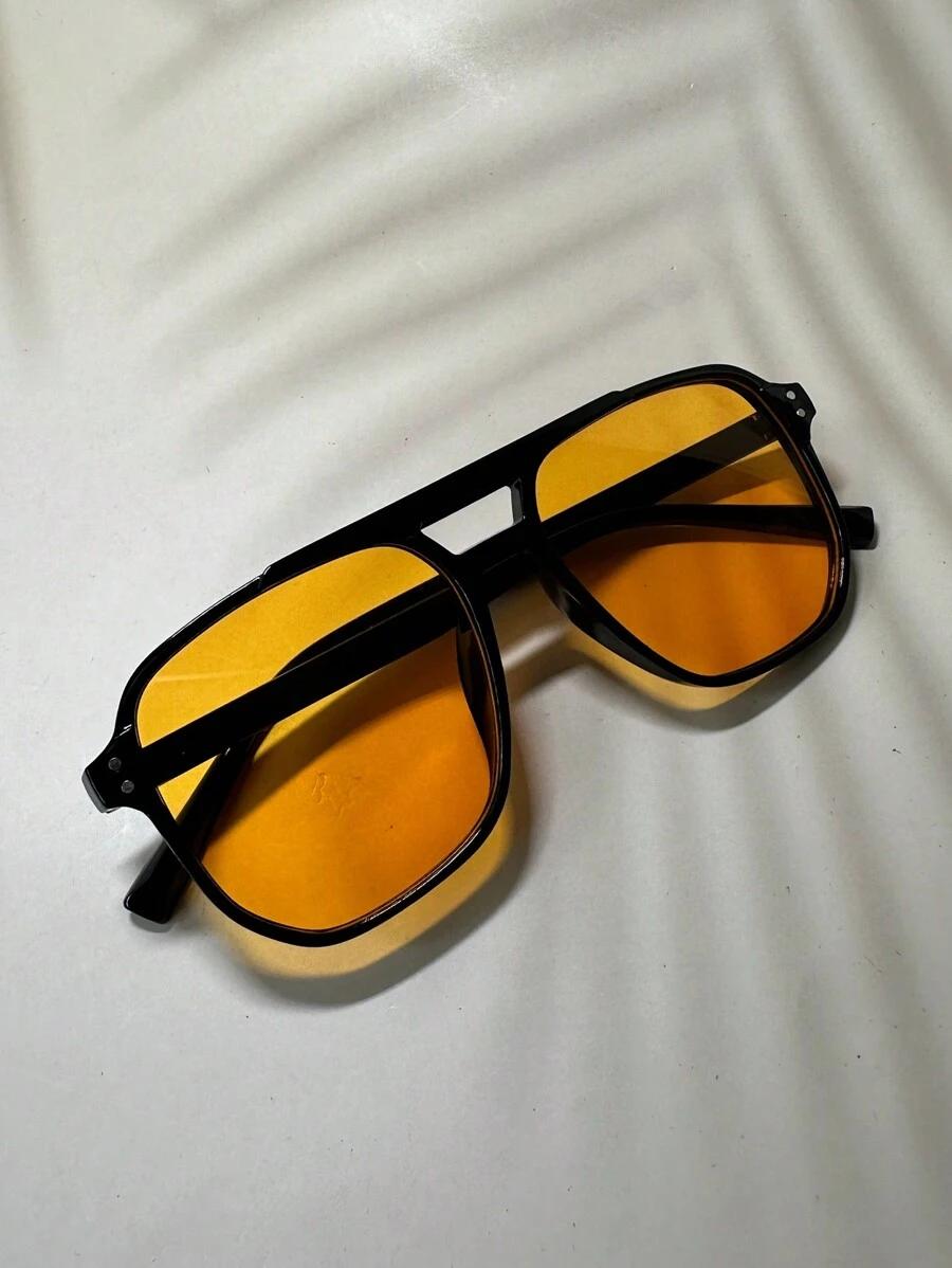 SHEIN CZARNE OKULARY PRZECIWSŁONECZNE S07