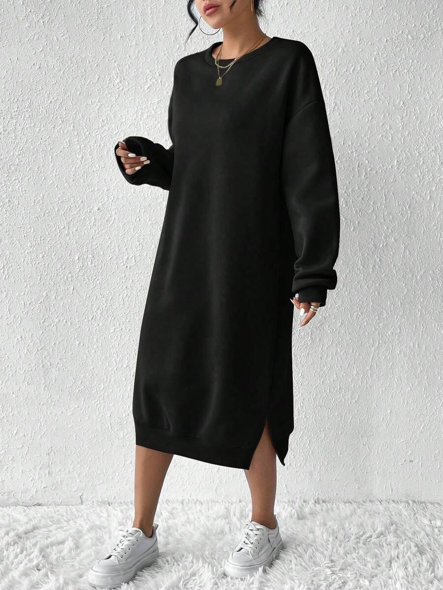 SHEIN CZARNA DRESOWA SUKIENKA S06__L