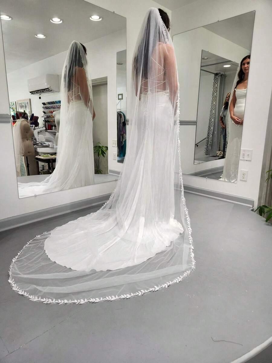 SHEIN BIAŁY WELON ZDOBIENIE S07__160