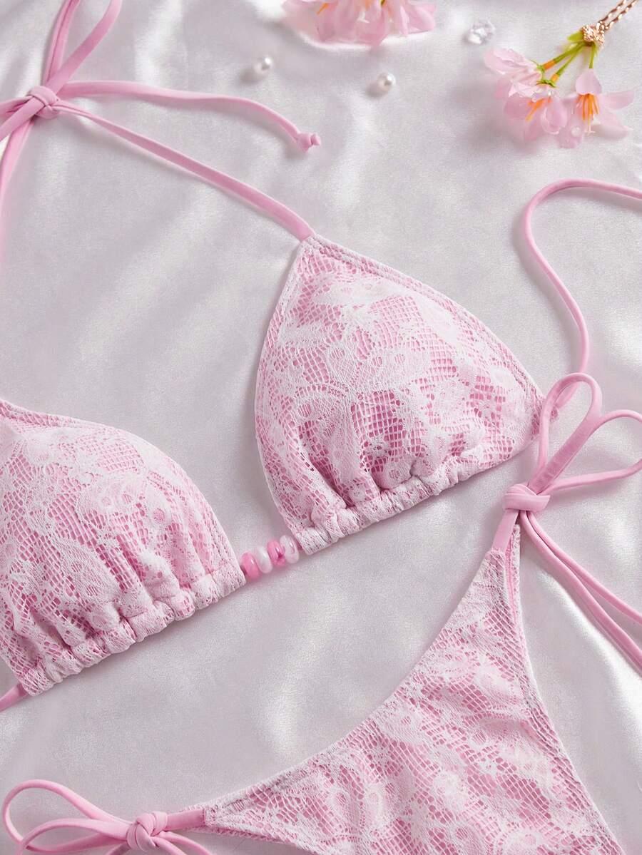 SHEIN DWUCZĘŚCIOWY STRÓJ KĄPIELOWY S09__S