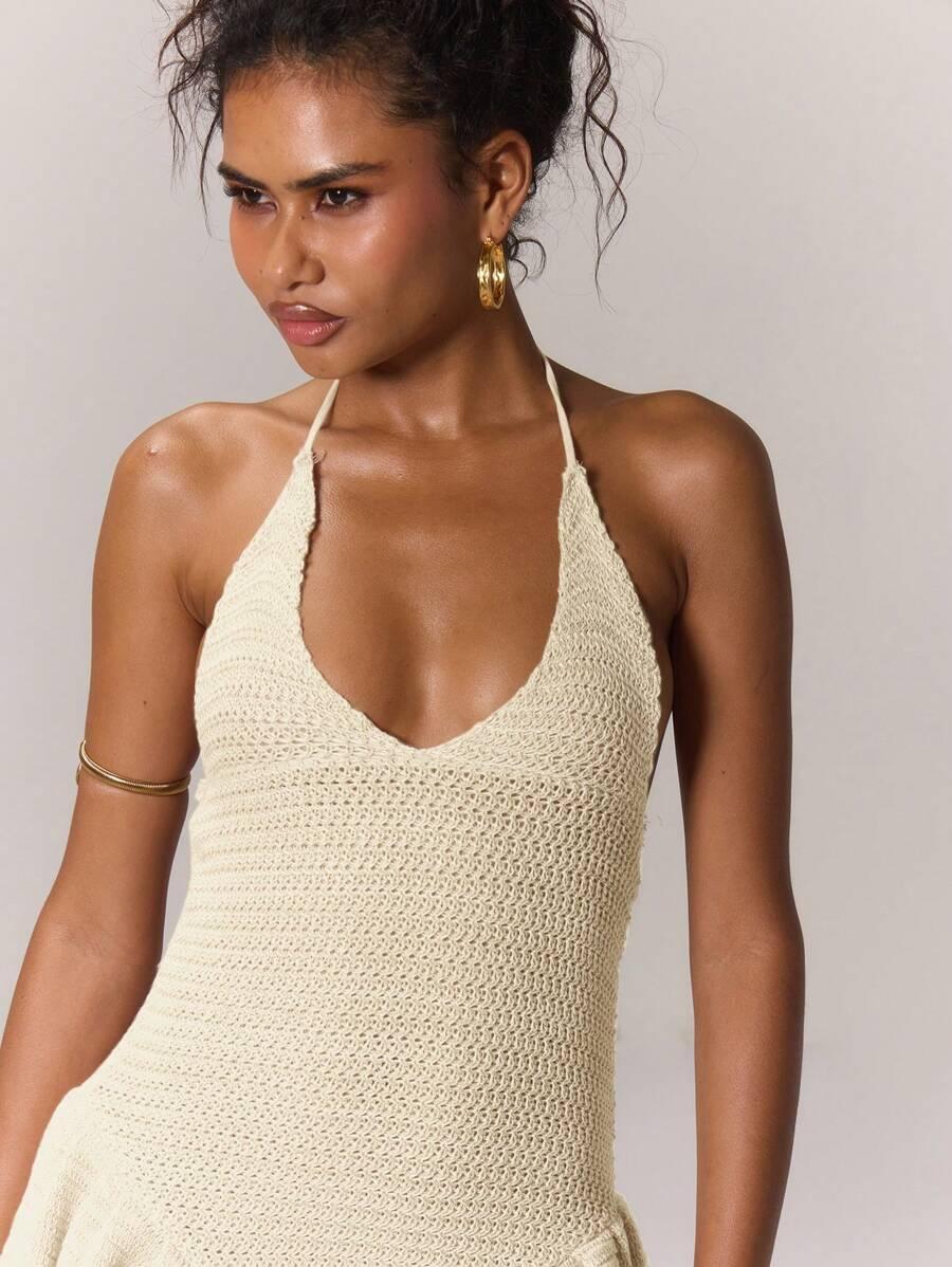 SHEIN MINI DZIANINOWA SUKIENKA S06__S